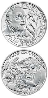20  coin Nikolaus Joseph von Jacquin  | Austria 2011