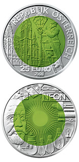 25 euro coin Fascination Light | Austria 2008