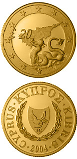 20 euro coin Triton, Cyprus’s accession to the EU | Cyprus 2004