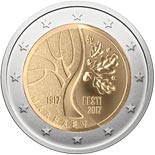 2 euro coin The events that preceded Estonia’s independence | Estonia 2017