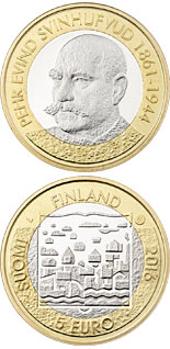 5 euro coin P.E. Svinhufvud | Finland 2016