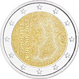 2 euro coin Independent Finland 100 Years  | Finland 2017