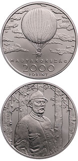2000 forint coin Double Anniversary of Pál Szinyei Merse | Hungary 2020