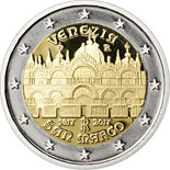 2 euro coin 400th Anniversary of the completion of the Basilica of San Marco in Venice | Italy 2017
