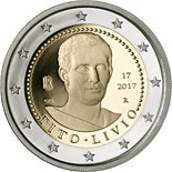2 euro coin Death of Titus Livius 2000 Years | Italy 2017
