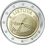 2 euro coin The Baltic Culture | Lithuania 2016