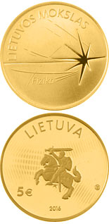 5 euro coin Physics | Lithuania 2016