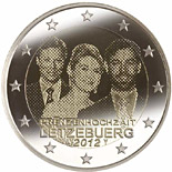 2 euro coin Royal Wedding | Luxembourg 2012