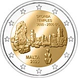 2 euro coin Skorba Temples | Malta 2020