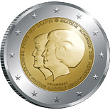 2 euro coin The Double Portrait | Netherlands 2013