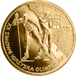2 zloty coin XXth Olympic Winter Games Turin 2006  | Poland 2006