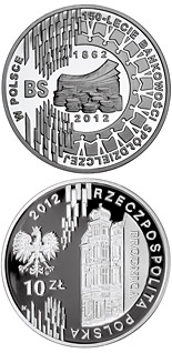 10 zloty coin 150 Years of Cooperative Banking in Poland | Poland 2012