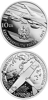 10 zloty coin 100th Anniversary of Polish Military Aviation | Poland 2019