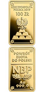 100 zloty coin The Return of Gold to Poland | Poland 2019
