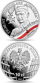 10 zloty coin Zygmunt Szendzielarz Łupaszka | Poland 2024
