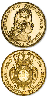 5 euro coin A Peça King John V | Portugal 2012