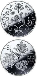 2.5 euro coin The Bedspreads of Castelo Branco | Portugal 2015