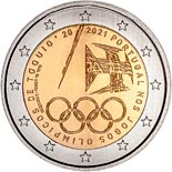 2  coin The Summer Olympic Games 2021 | Portugal 2021
