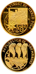 20 euro coin 750th Anniversary of the Birth of Marco Polo | San Marino 2004