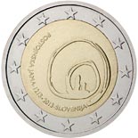 2 euro coin 800th Anniversary of the First Visit of the Postojna Cave | Slovenia 2013
