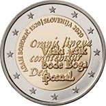 2 euro coin 500th Anniversary of the Birth of Adam Bohorič | Slovenia 2020