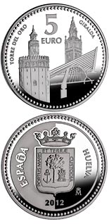 5 euro coin Sevilla | Spain 2012