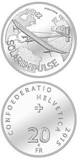 20 franc coin  	

Solar Impulse | Switzerland 2015