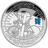 5 pound coin Countdown to London 2012 – 1 | United Kingdom 2011