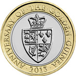 2 pound coin The 350th Anniversary of the Guinea | United Kingdom 2013