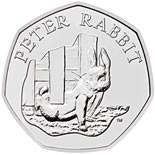 50 pence coin Peter Rabbit | United Kingdom 2020