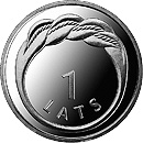 1 lats coin Chimney-sweep | Latvia 2008
