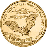 2 zloty coin Lesser horseshoe bat | Poland 2010