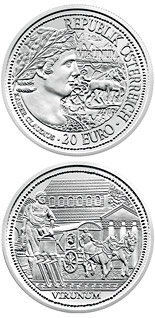 20 euro coin Virunum | Austria 2010