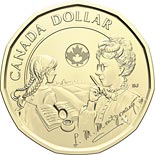 1 dollar coin 150th Anniversary of the Birth of L. M. 
Montgomery | Canada 2024