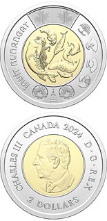 2 dollar coin Celebrate Inuit Nunangat | Canada 2024