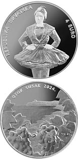 4 euro coin Island of Susak | Croatia 2024