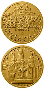 5000 koruna coin Štramberk | Czech Republic 2025