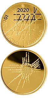 100 euro coin 100 Years of the University of Turku | Finland 2020