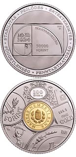 50000 forint coin 100th Anniversary of the Foundation of the Independent Central Bank | Hungary 2024