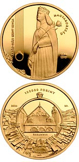 100000 forint coin Saint Kinga of Hungary | Hungary 2024