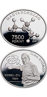 7500 forint coin György Oláh | Hungary 2024