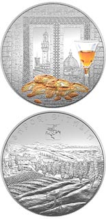 5 euro coin Vinsanto and Cantucci – Tuscany | Italy 2024