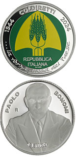 4 euro coin 80th Anniversary of the foundation of Coldiretti | Italy 2024