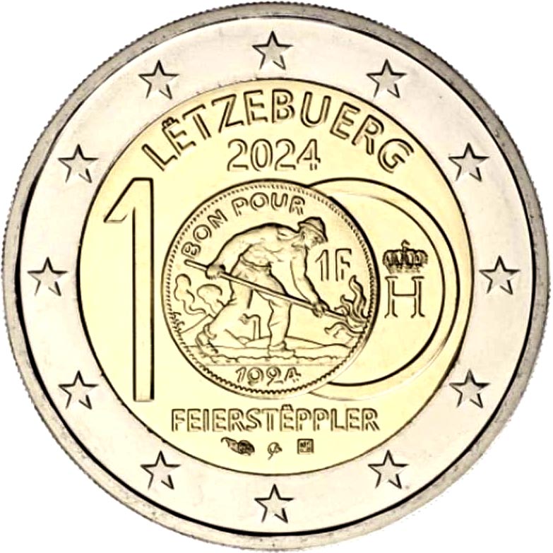Catalogue des pièces de 2 euros commémoratives 2024. - Simpson
