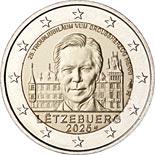 2 euro coin 25th Anniversary ff
Grand Duke Henri’s Accession to the Throne | Luxembourg 2025