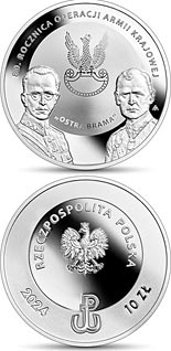 10 zloty coin 80th Anniversary of Home Army Operation Ostra Brama | Poland 2024