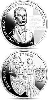 10 zloty coin 160th Anniversary of the Death of Romuald Traugutt | Poland 2024