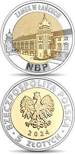 5 zloty coin Łańcut Castle | Poland 2024