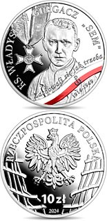 10 zloty coin Rev. Władysław Gurgacz Sem | Poland 2024