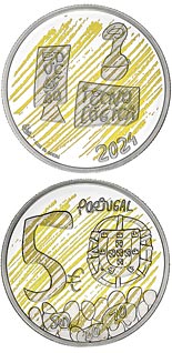 5 euro coin The knowledge | Portugal 2024